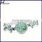 Fashion vogue Clover crystal geneva ladies watch ladies fancy wrist watches Green WP024