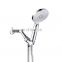 Switched  Luxurious Abs Plastic Chrome Rainfall water saving hand held shower head