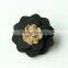 Handmade Men's Wooden Prom Flower Boutonniere Brooch Lapel Pin Tuxedo Corsage