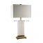 Modern New Bedside Table Lamp Bedroom Livingroom Guestroom Design Brass Alabaster Marble bedside table lamp