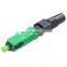 Optical fast connector sc/apc optic fiber fast connector/fiber quick connector ftth connector fiber optic connector