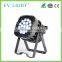 EV 1019B led waterproof par light 19pcs*15W six in one RGBWA-UV