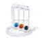 Good quality treatment 3 balls incentive peak flow meter for breath treatment
