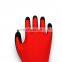 Seamless Knitted 13 Gauge Black Nitrile Glove Coating Machine Gloves