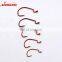 High Carbon Steel Fishing Crank Lead Worm Hooks 4# 2# 1# 2/0# 1/0# Mix Size Making Machine