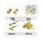 RF Coaxial jack female 4 holes flange RF connector