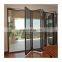 Los Angeles fancy external aluminium frame double glazed tempered glass exterior folding patio doors