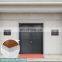 Honeycomb aluminum plate front double swing door design