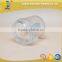 100ml Clear Glass Mason Jar with white lid