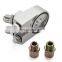 AOSU Aluminum AN10 Oil Cooler Turbo Oil Filter Sandwich Adapter With 3/4-16 UNF M20x1.5 Fitting