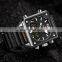 KADEMAN K9038 designer men brand watches dual display functional led chrono leather band cheap digital watches for men
