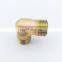 90 degree swivel elbow brass pipe hydraulic fitting tube equal double ferrule union elbow