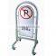 Parking sign New Arrival _ Reserve Parking Signs Stand_Portable Hotel Silver Blue Parking Signs