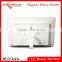 7-inch digital photo frames with rechargeable battery with 800 x 480 Pixels Resolution and MP3 Player
