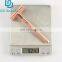 rose gold unisex Superior quality metal eo-friendly chrome Biodegradable barber straight double edge blades shaving safety razor