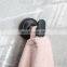 High Quality Easy Installation Zinc Alloy Black Bronze Wall Mounted Robe  Hanger Clothesstainless Steel Wall Clothing Hook