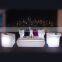rgb color change illuminated light up portable bar tables outdoor led chair lumineuse led garden glow furniture bar sofa set