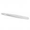 Antistatic plastic tweezers White dust-free purification Pointed wide flat round head Special tools for maintenance electronics factory
