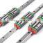 China Factory 15mm width linear guide rail with slide block no flange HGR15