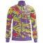2023 good quality polyester custom jacket with full zipper on the front