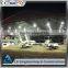 Prefabricated steel structure aircraft hangar