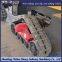 Customized rubber track chassis for loaders with strong off-road performance