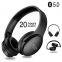 VJ901 Bluetooth 5.0 Wireless Headphones HIFI Headset Sport Gaming Foldable Over-Ear Stereo With Mic TF Card MP3 AUX Function