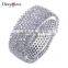 Marriage Luxury Hong Kong Company High Quality CZ Setting Wedding Jewelry Ring