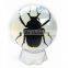 Promotional gifts Real resin 60mm acrylic yellow scorpion marble ball