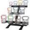 3 levels Kettlebell Rack with 11 Storage Rings