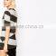 Haohoo Womens Fitted Striped T-Shirt