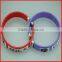Fashion slogan good luck silicone bracelet