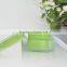 High end 30ml/50ml/80ml cosmetic acrylic jar in quadrate shape