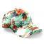 Leisure Beach Pattern Man Women Curve Brim Snapback Cap and Hat
