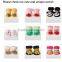 Japan wholesale high quality cute pink apple baby sock for girl with creepers