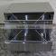 Sqaure stainless steel metal drawer cabinet Made in China storage cabinet