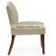 French provincial living room furniture wooden dining chair designs restaurant round back chair