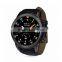 X5 Amoled screen 1.4" dual bluetooth 2.1/4.0 android 4.4 OS MTK6572 low cost 3G smartwatch