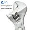 Multi function, accuracy measurement single open end adjustable wrench