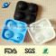 Wholesale silicone ball shaped ice cube tray