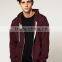 wholesale plain hoodie jackets/zipper pocket hoodie
