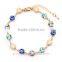 New Fashion Hot Models Ladies Filled Colorful Austrian Crystal Bracelets & Bangles Jewelry