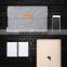 factory price soft welt 13.3inch laptop sleeve with carrying and pocktet