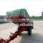 Agriculture single axle European style back dumping small truck trailer supply by joyo