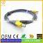 gold plated USB A male to USB b MALE printer cable