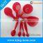 Cherry red PP measuring spoon made in China