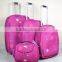 factory overrun printed 4pcs trolley luggage set 600D polyester