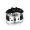 Fashion Silicone Metal Bracelet Custom Design Logo