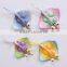 5 inch Pearl Powder Surface Butterfish Decoration Plastic Fridge Magnet
