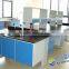 Physical laboratory bench with galvanized steel material